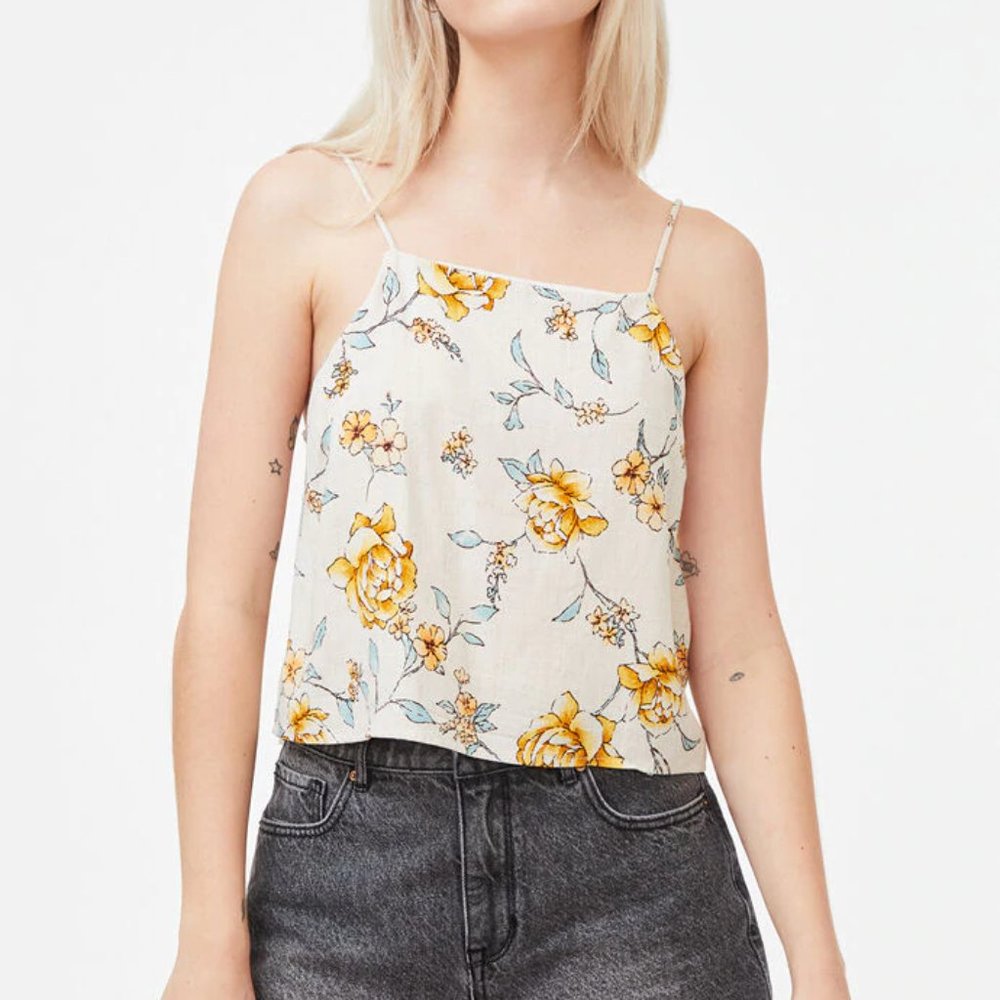 PACsun LA Hearts NWT linen tank Size Medium